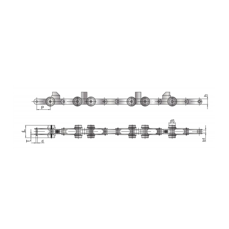 Metallurgische elektrolyse-anodeketting