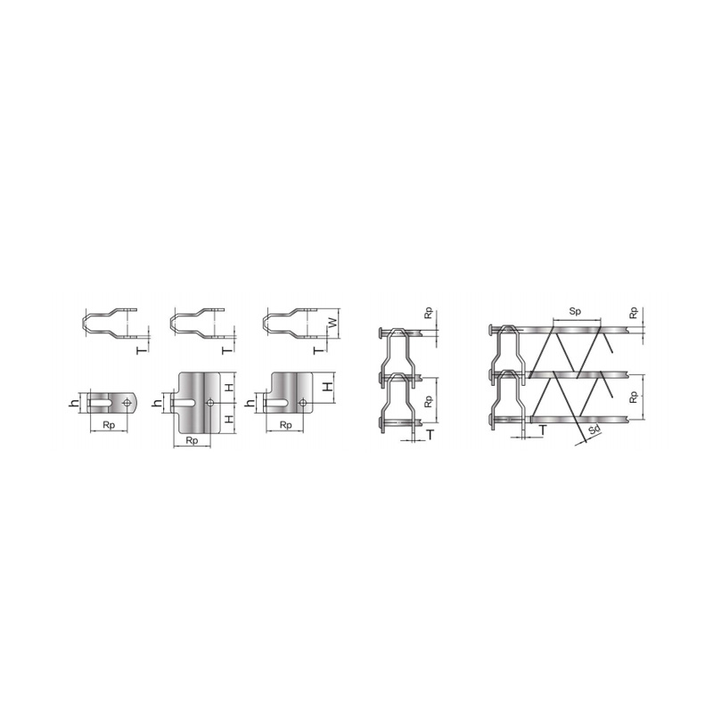 Voedselmachines Hoefketting